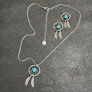 29.  Claire’s Dreamcatcher Vintage Necklace & Earring Set